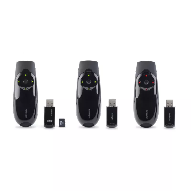 Apresentador Kensington Presenter Expert – controlo de cursor sem fios com laser verde