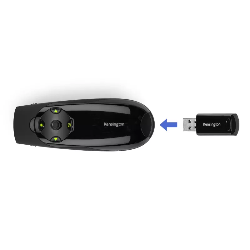 Apresentador Kensington Presenter Expert – controlo de cursor sem fios com laser verde