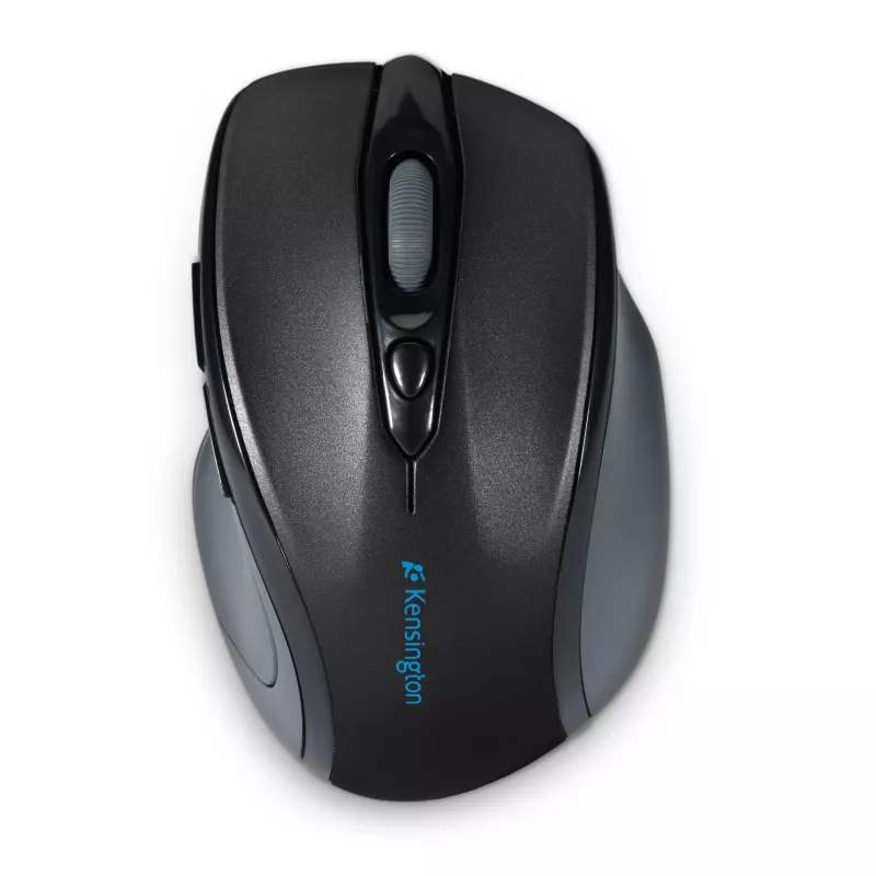 Rato Kensington Pro Fit Mid-Size sem fios, para destros, ótico, RF Wireless, 1600 DPI, preto