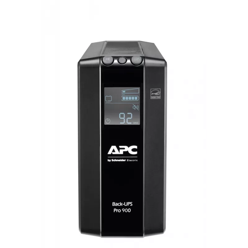 APC Back-UPS PRO BR900MI - 6x saída C13, USB, 900VA, Line-Interactive, 0,9 kVA, 540 W, sinusoidal, 176 V, 294 V