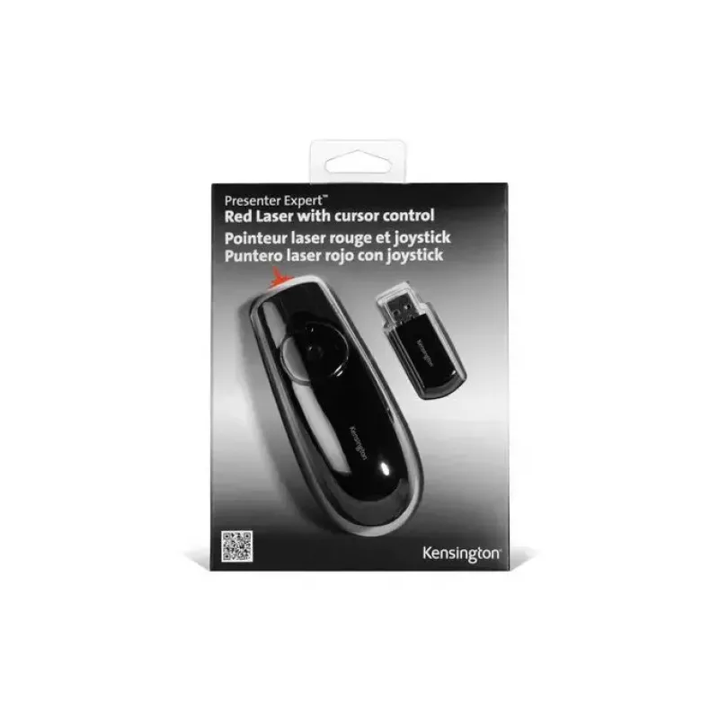 Apresentador Kensington K72425EU Expert com laser vermelho e controlo do cursor