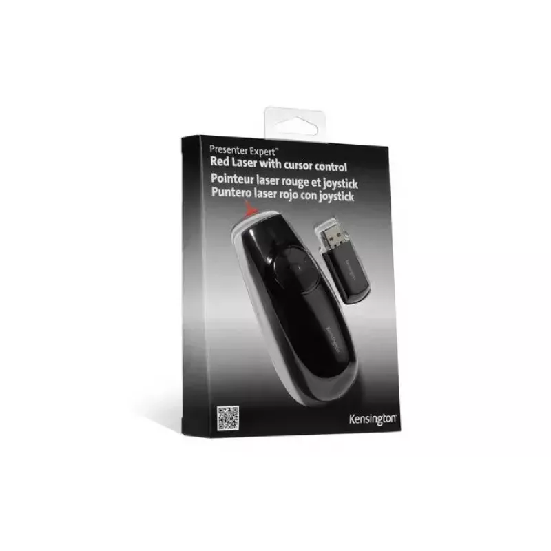 Apresentador Kensington K72425EU Expert com laser vermelho e controlo do cursor