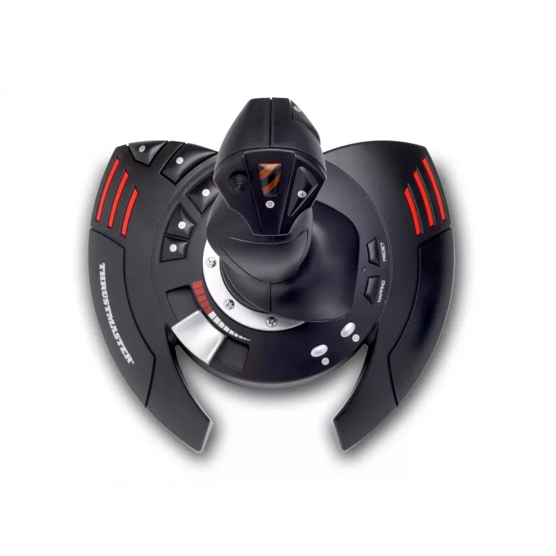 Thrustmaster T.Flight Stick X preto, vermelho, prateado USB joystick analógico PC, Playstation 3