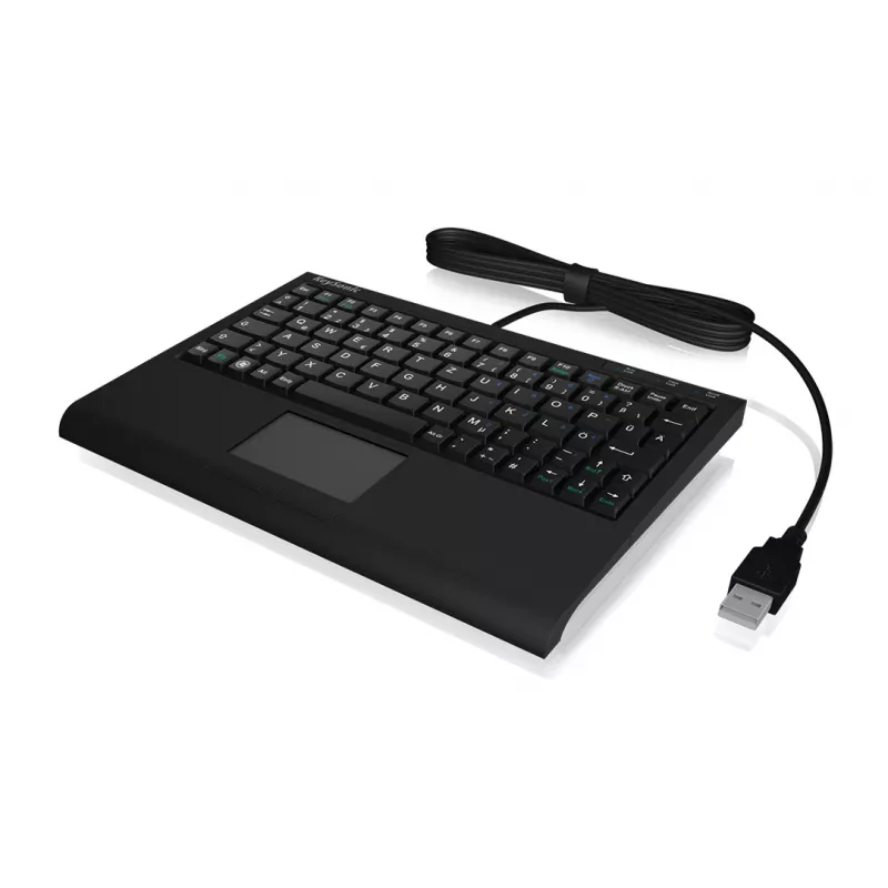 KeySonic ACK-3410 (US) teclado escritório USB US-inglês preto