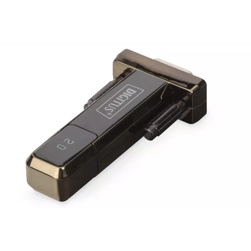 DIGITUS conversor USB 2.0 para série, DSUB 9M incl. cabo USB A 80cm