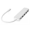 DIGITUS hub USB-C 4 portas PD 4x USB 3.0, 1x carregamento PD, cinzento