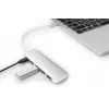 DIGITUS hub USB-C 4 portas PD 4x USB 3.0, 1x carregamento PD, cinzento