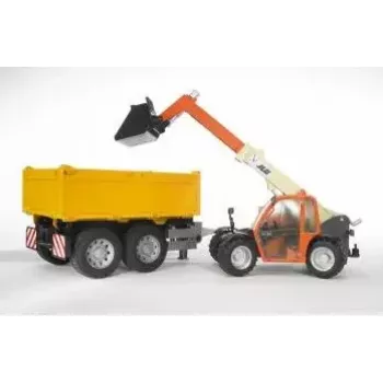 Brinquedo plataforma elevatória Bruder JLG 2505