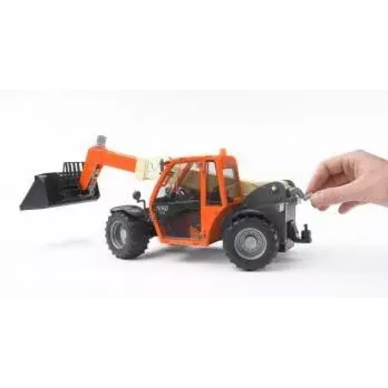 Brinquedo plataforma elevatória Bruder JLG 2505