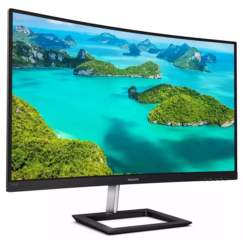 Philips E Line 325E1C/00 monitor de computador 80 cm (31.5 polegadas) 2560 x 1440 píxeis Quad HD LCD preto