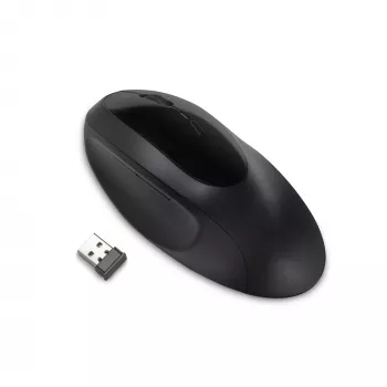Kensington Pro Fit Ergo rato sem fios – preto, para destros, RF Wireless + Bluetooth, 1600 DPI, preto
