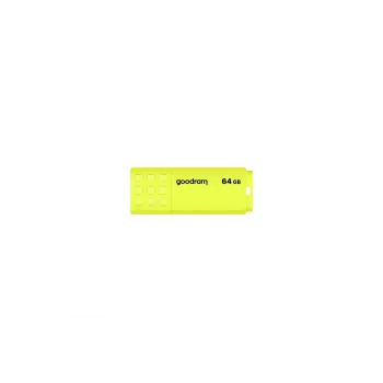 Pen USB GOODRAM UME2 64 GB USB Type-A 2.0, amarelo, sem tampa, plástico