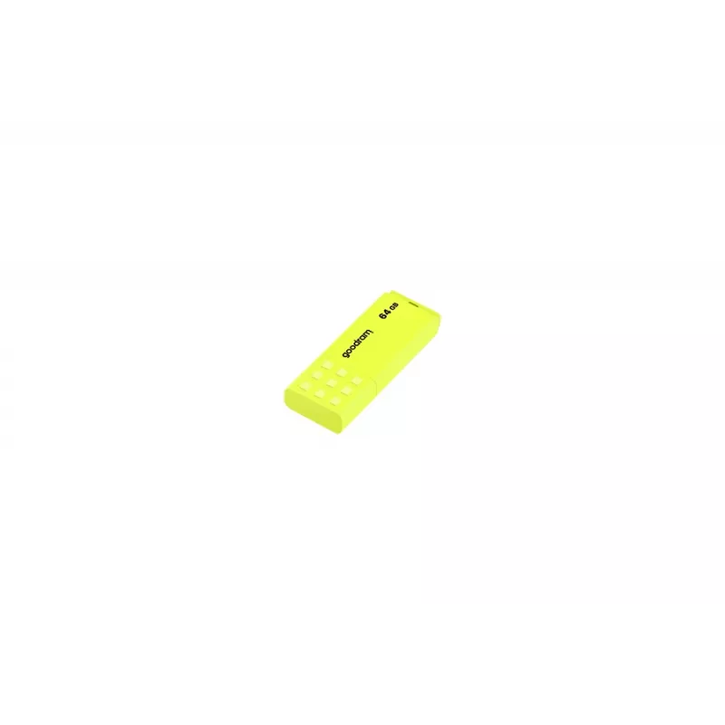 Pen USB GOODRAM UME2 64 GB USB Type-A 2.0, amarelo, sem tampa, plástico