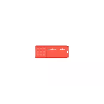 Pen USB GOODRAM UME3 64GB USB Type-A 3.2 Gen 1, laranja, 60MB/s leitura, 20MB/s escrita