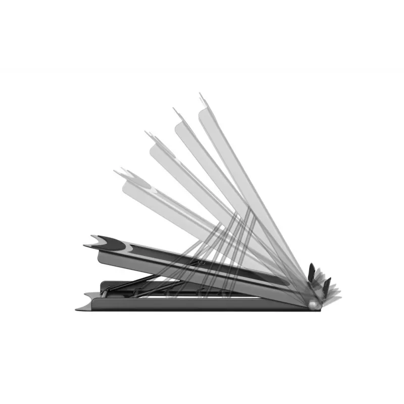Suporte dobrável de aço para portátil/tablet DIGITUS com 5 posições ajustáveis