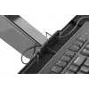Suporte de parede DIGITUS para posto de trabalho sentado/em pé, individual, preto, carga máx.: 1-8 kg, tamanho máx. de ecrã: 17-32 polegadas