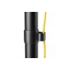 Suporte de parede DIGITUS para posto de trabalho sentado/em pé, individual, preto, carga máx.: 1-8 kg, tamanho máx. de ecrã: 17-32 polegadas