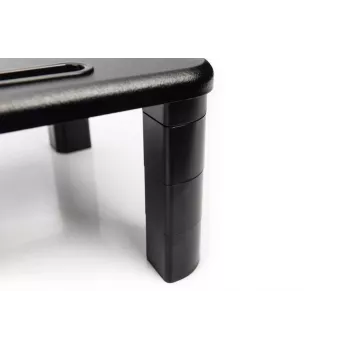 Suporte de monitor de secretária ajustável em altura DIGITUS 400x280x143mm; carga máx. até 10kg