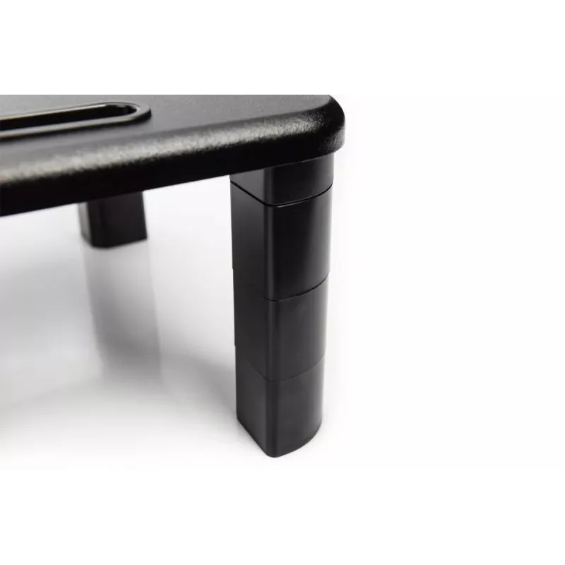 Suporte de monitor de secretária ajustável em altura DIGITUS 400x280x143mm; carga máx. até 10kg