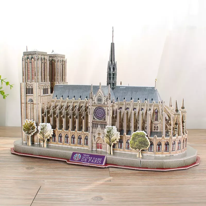 Puzzle 3D CubicFun Notre Dame De Paris