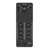 APC Back-UPS Pro, 1600VA/960W, torre, 230V, 8x tomadas IEC C13, onda sinusoidal, AVR, portas USB Type A + C, LCD, bateria substituível pelo utilizador