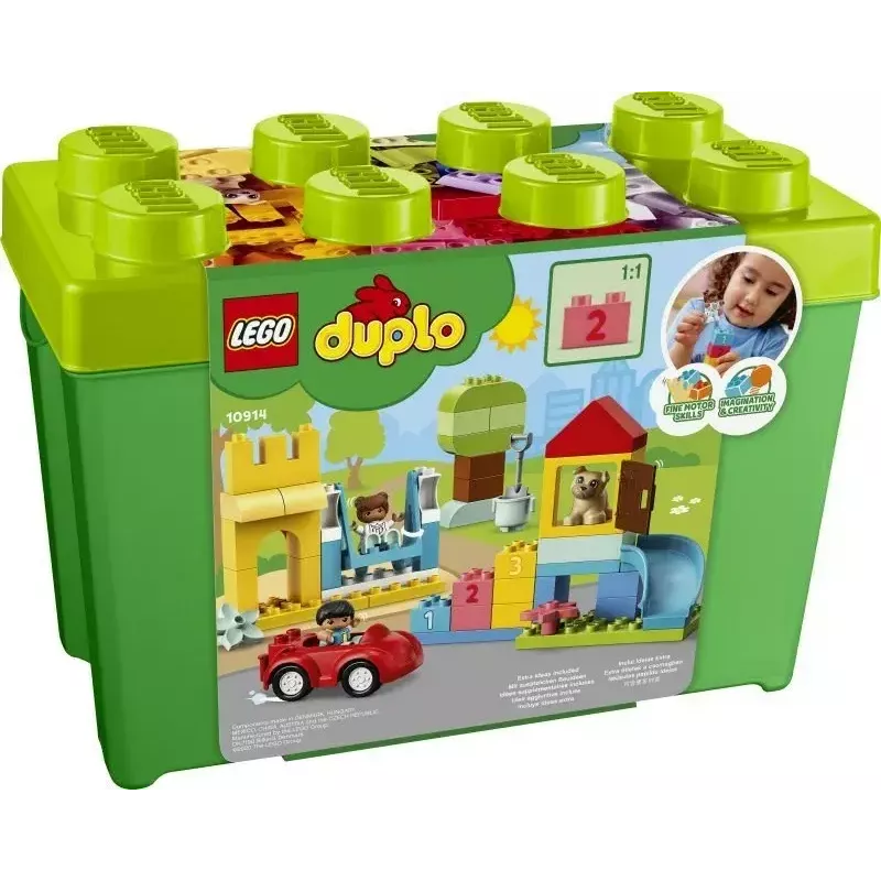 LEGO DUPLO 10914 caixa de peças Deluxe, 85 peças, a partir de 1,5 anos
