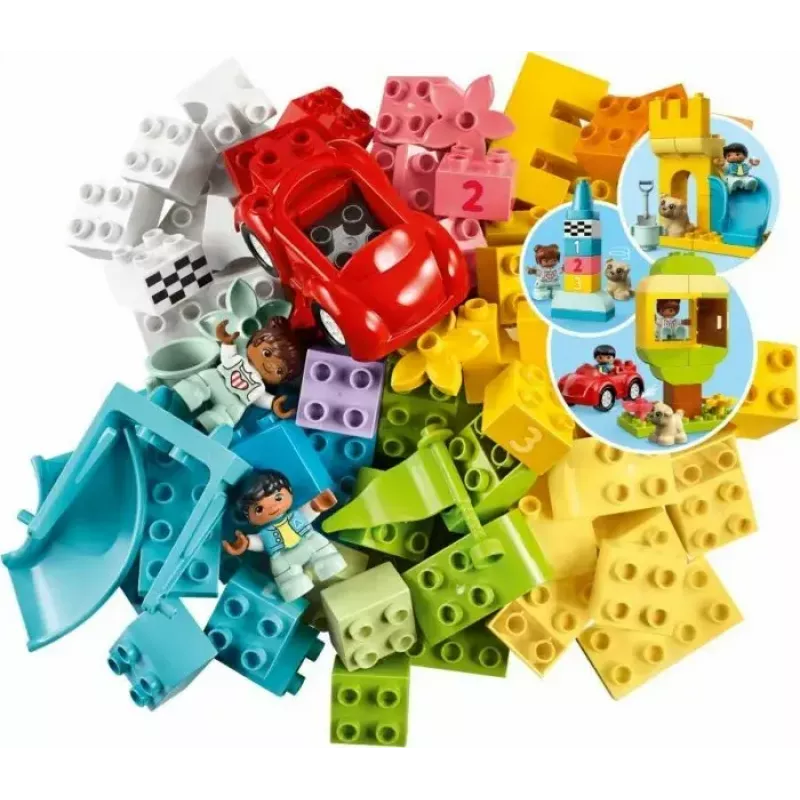LEGO DUPLO 10914 caixa de peças Deluxe, 85 peças, a partir de 1,5 anos