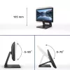 Monitor de computador Philips 162B9T/00 39,6 cm (15,6 polegadas) 1366 x 768 píxeis HD LCD ecrã tátil preto