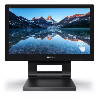 Monitor de computador Philips 162B9T/00 39,6 cm (15,6 polegadas) 1366 x 768 píxeis HD LCD ecrã tátil preto
