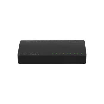 Switch LANBERG Dsp2-1008-12v 8x 1gb/s não gerido Gigabit Ethernet de secretária 12v