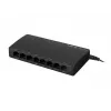 Switch LANBERG Dsp2-1008-12v 8x 1gb/s não gerido Gigabit Ethernet de secretária 12v