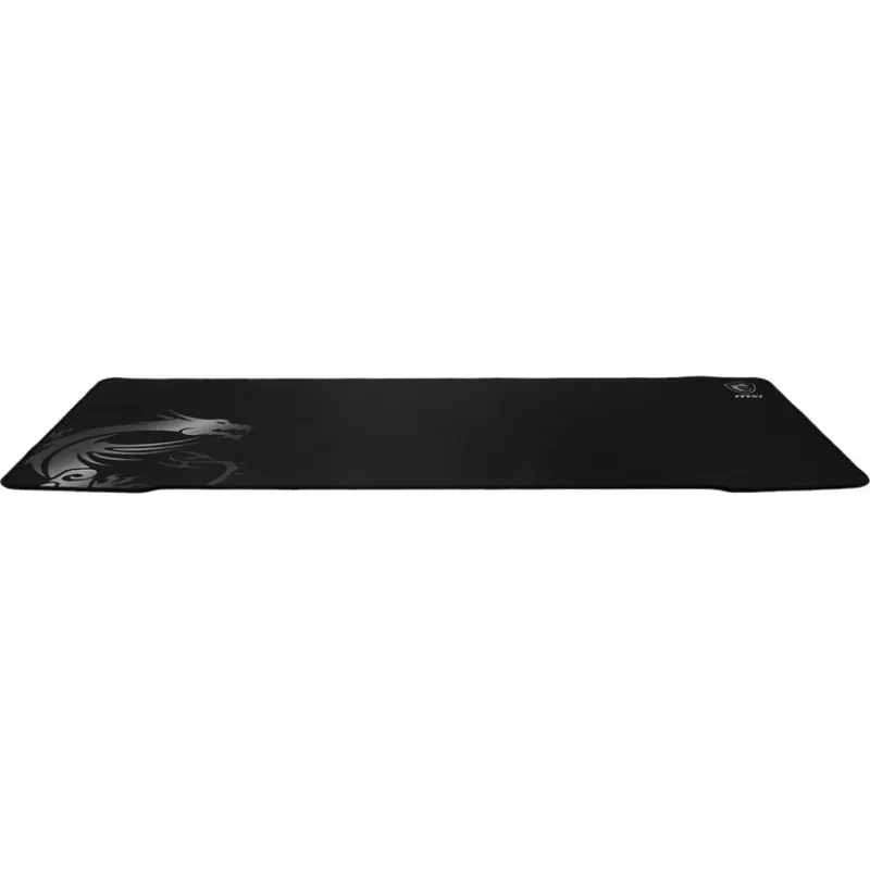 Tapete de rato gaming MSI AGILITY GD70 Pro '900 mm x 400 mm, superfície de seda Pro-Gamer, design icónico de dragão, base de borracha antiderrapante e amortecedora, bordas costuradas reforçadas'