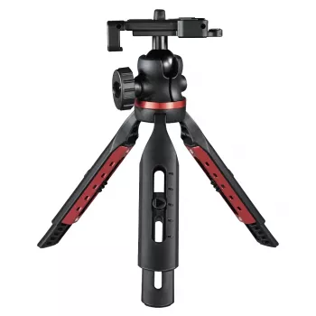 Tripé sólido Hama para smartphone/tablet 3 pernas preto, vermelho