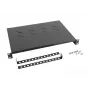 Prateleira fixa LANBERG - 19in 1u/483x300mm capacidade máxima até 25kg preto