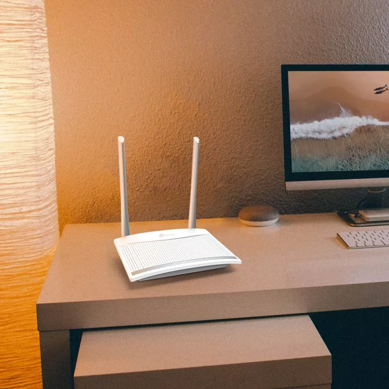 Router WLAN TP-Link TL-WR820N Fast Ethernet banda única (2,4 GHz) branco