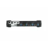 Comutador KVMP ATEN 4 portas USB 3.0 4K DisplayPort MST, 4096 x 2160 píxeis, 4K Ultra HD, 4,89 W, preto