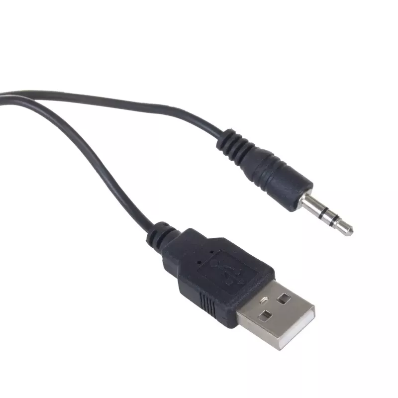 Altifalante Audiocore AC835 com fios 2.0 6 W USB preto altifalante de mesa