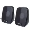 Altifalante Audiocore AC835 com fios 2.0 6 W USB preto altifalante de mesa