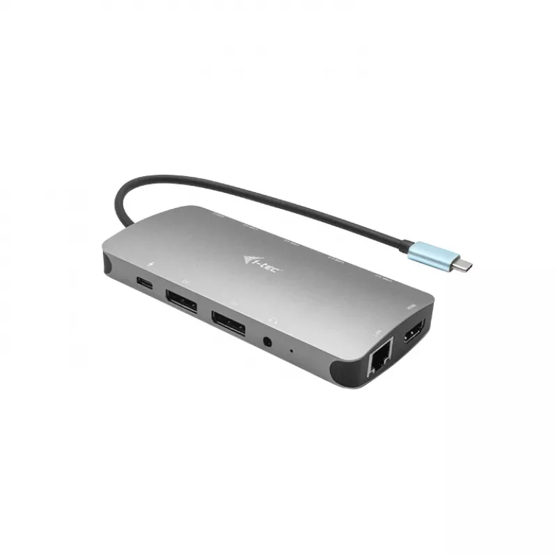 Docking station i-tec Metal USB-C Nano 3x Display + Power Delivery 100 W