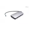 Docking station i-tec Metal USB-C Travel Nano Dock HDMI/VGA com LAN + Power Delivery 100 W