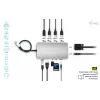 Docking station i-tec Metal USB-C Travel Nano Dock HDMI/VGA com LAN + Power Delivery 100 W