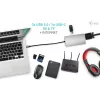 Docking station i-tec Metal USB-C Travel Nano Dock HDMI/VGA com LAN + Power Delivery 100 W