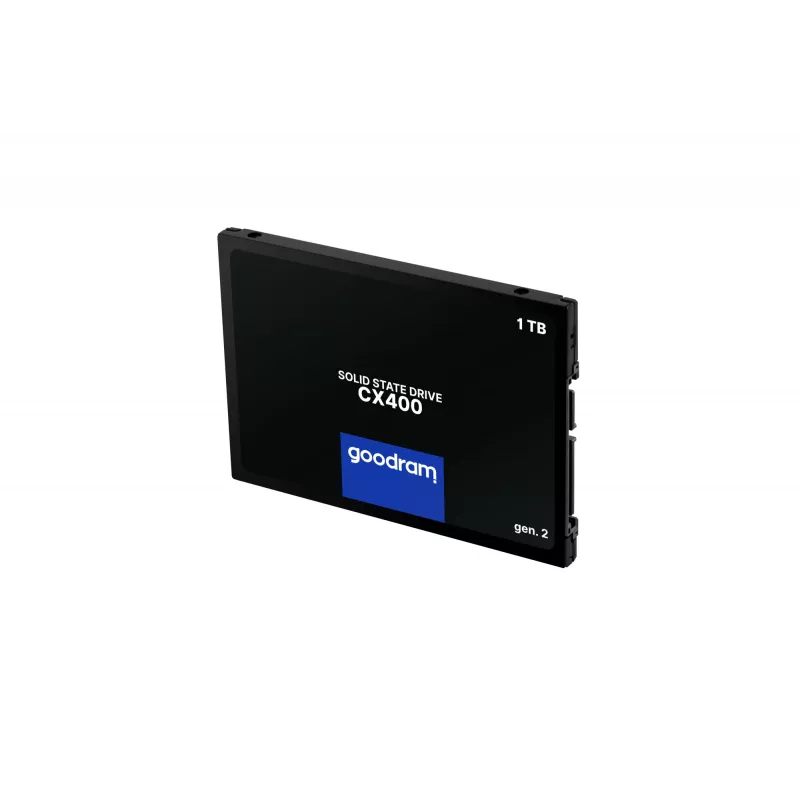 GOODRAM CX400 Gen.2 SSDPR-CX400-01T-G2 SSD 1 TB (1024 GB), 2,5 polegadas, SATA III, 550/500 MB/s, 3D TLC NAND, 7 mm