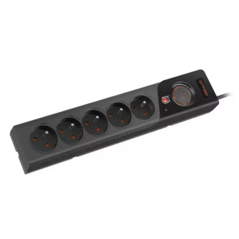 Régua de tomadas ARMAC Z5 1,5M — 5 tomadas 230V, 10A