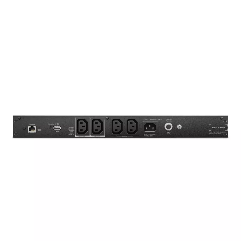 APC Smart-UPS Li-ion SCL500RMI1UNC - 4x C13, profundidade reduzida, montagem em rack/torre/parede, NMC, 500VA