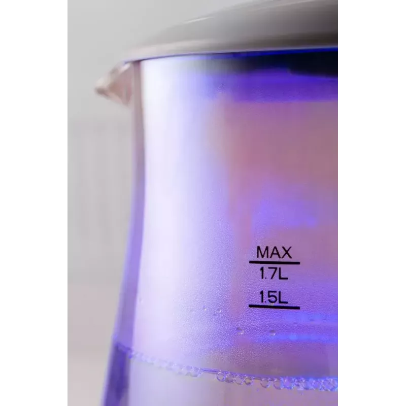 Chaleira elétrica ELDOM 1,7 l 2200 W transparente