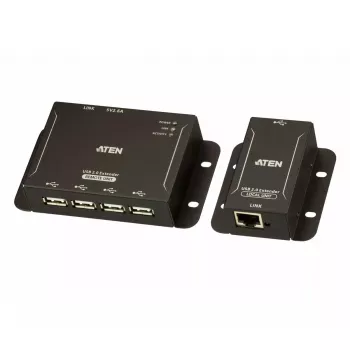 Extensor USB 2.0 CAT 5 ATEN de 4 portas (até 50 m)