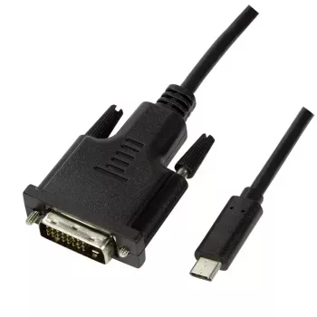 Adaptador gráfico USB LogiLink UA0331 preto