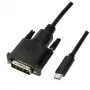 Adaptador gráfico USB LogiLink UA0331 preto