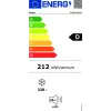 Congelador vertical Bosch Serie 6 GSN54AWDV — 328 L líquidos, NoFrost, FastFreeze, ecrã LED, branco